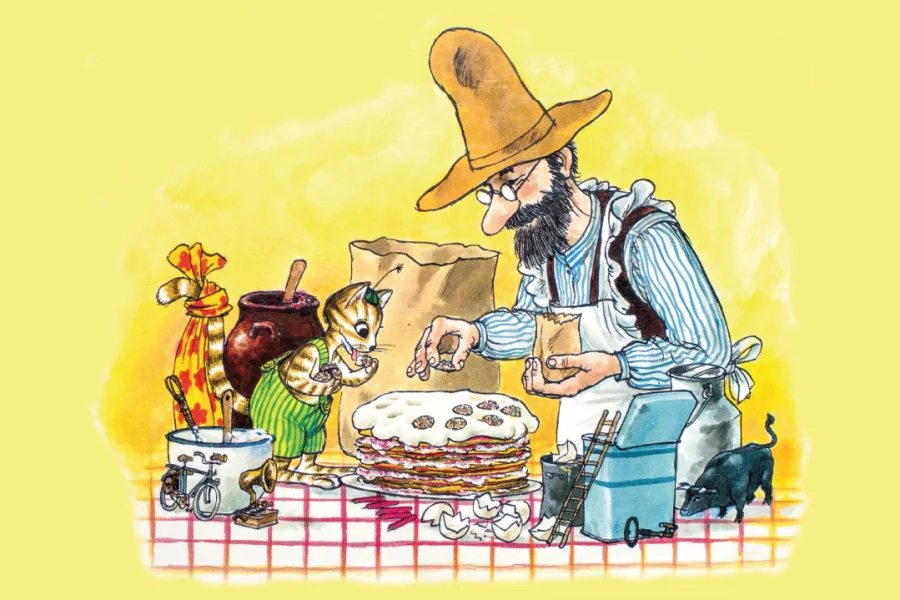 Pettson & Findus – Pannkakstårtan
