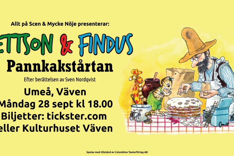 Pettson & Findus – Pannkakstårtan