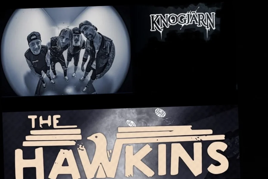 Höstens hårdrockskväll: KNOGJÄRN & The Hawkins