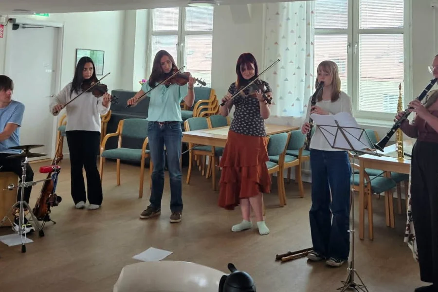 Gränslös folkmusik med Kulturskolan