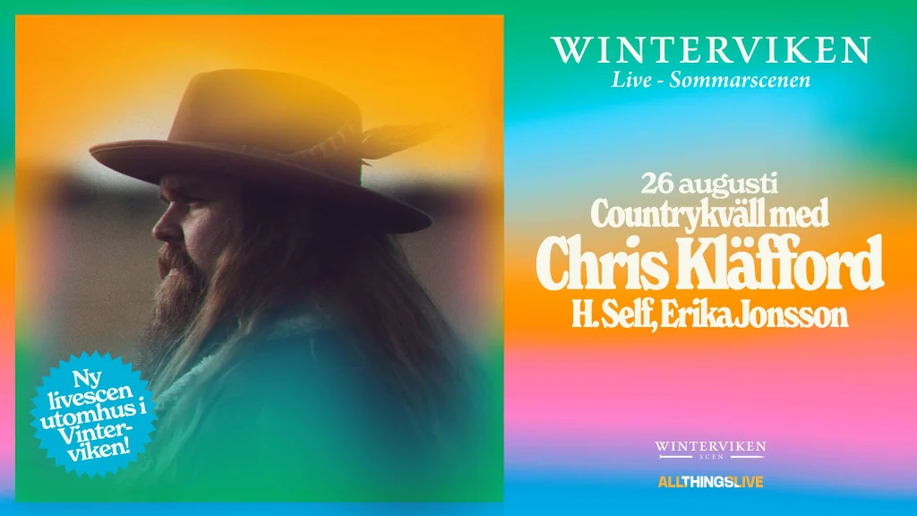Winterviken Live – Countrykväll med Chris Kläfford m.fl.