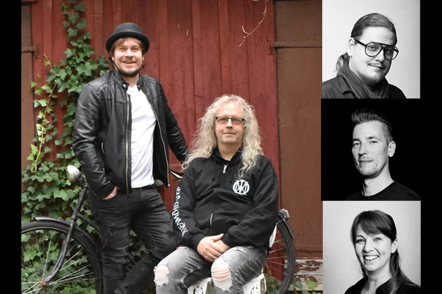 Emil & Jonas med vänner – David Rix
