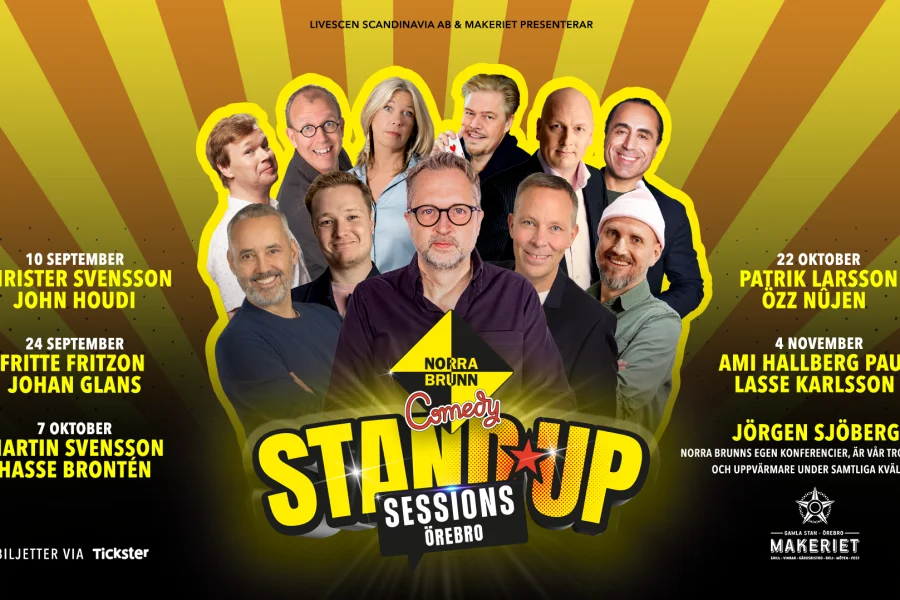Norra Brunn Comedy Standup Sessions