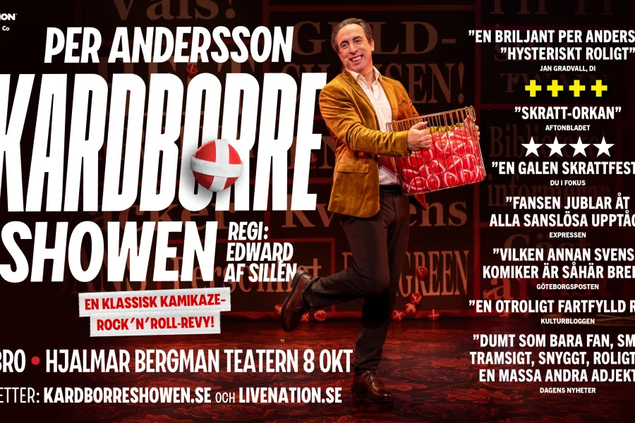 Kardborreshowen med Per Andersson