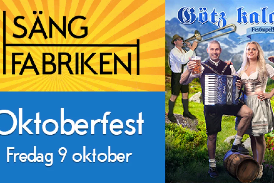 Oktoberfest med Götz Kalas Festkapelle