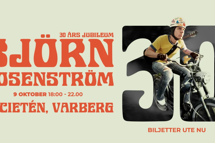 Björn Rosenström – 30 års jubileum
