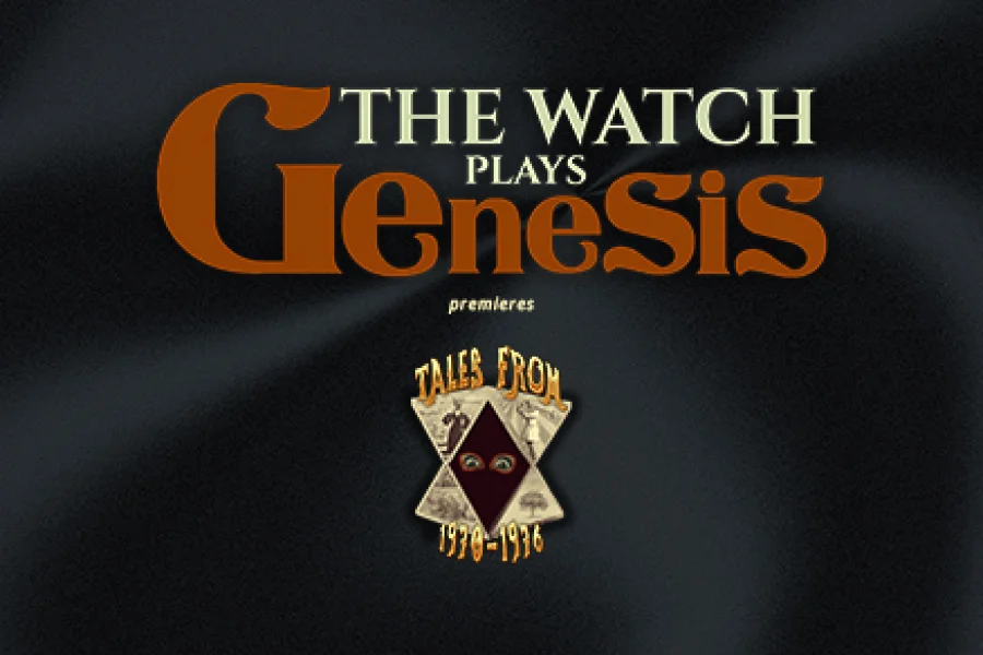The Watch plays Genesis – Tales from 1970–1976