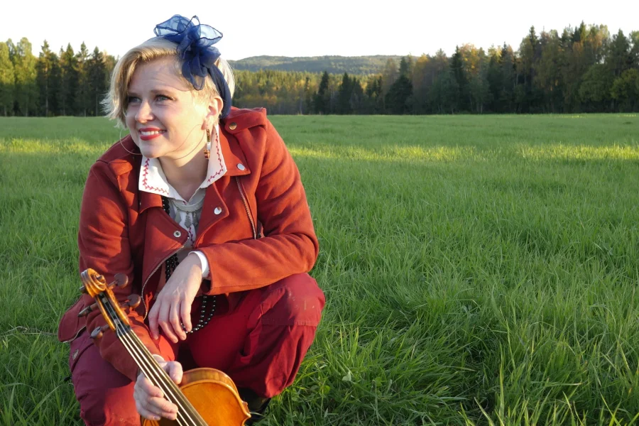 Brita Kajsa med Magdalena Eriksson