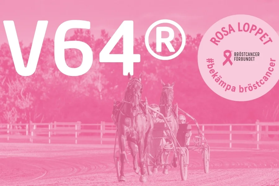 Kvällstrav med Rosa Loppet & V64®