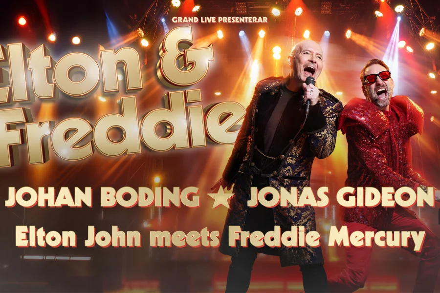 Elton John meets Freddie Mercury