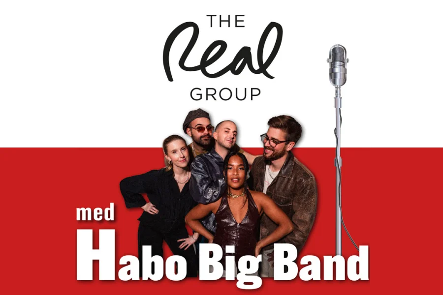 The Real Group med Habo Big Band