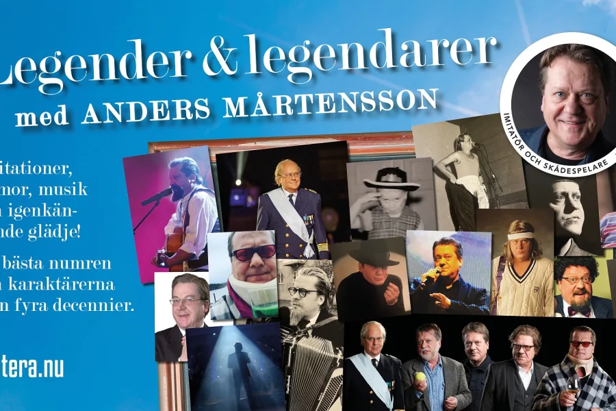 Legender och legendarer med Anders Mårtensson