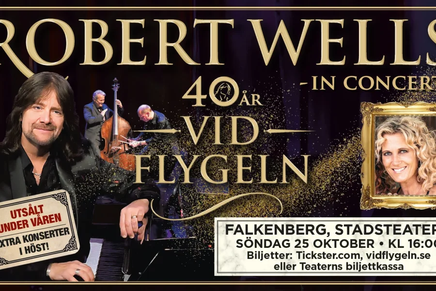 Robert Wells – 40 år vid flygeln