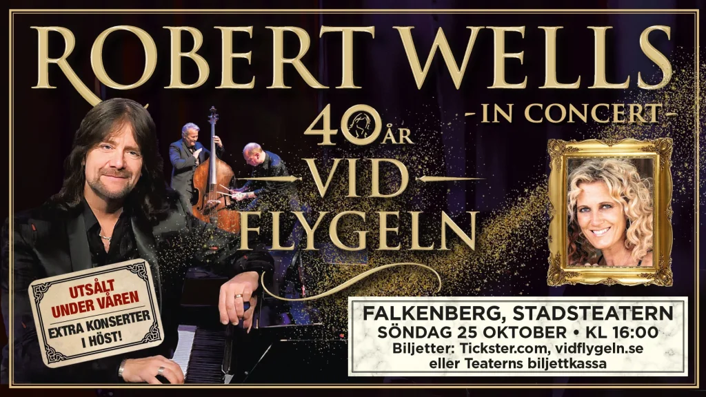 Robert Wells – 40 år vid flygeln
