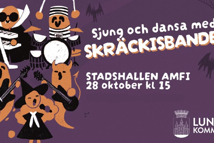 Sjung och dansa med Skräckisbandet