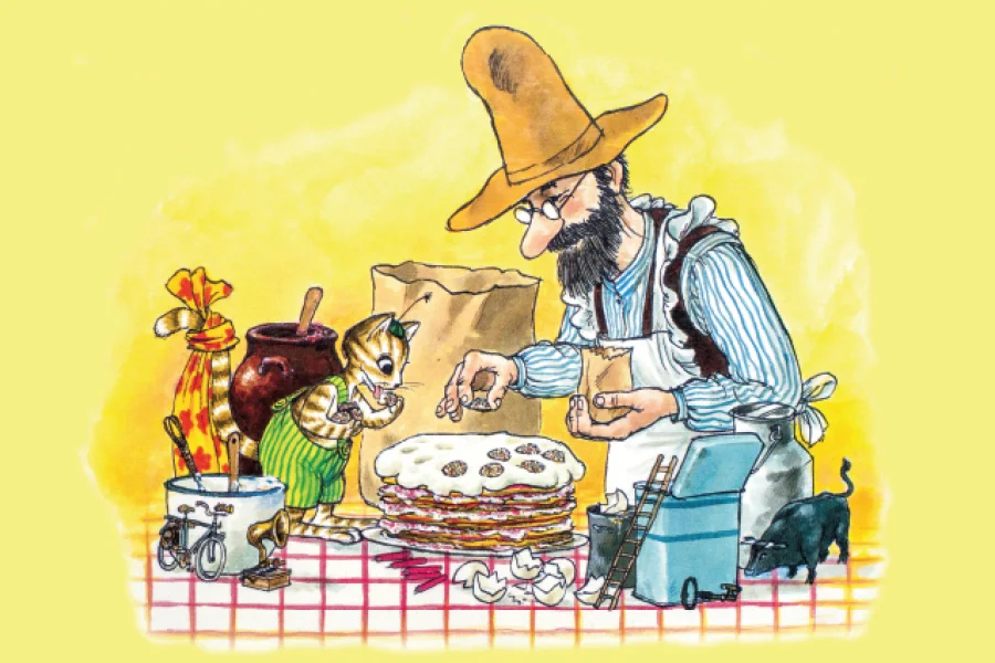 Pettson & Findus – Pannkakstårtan