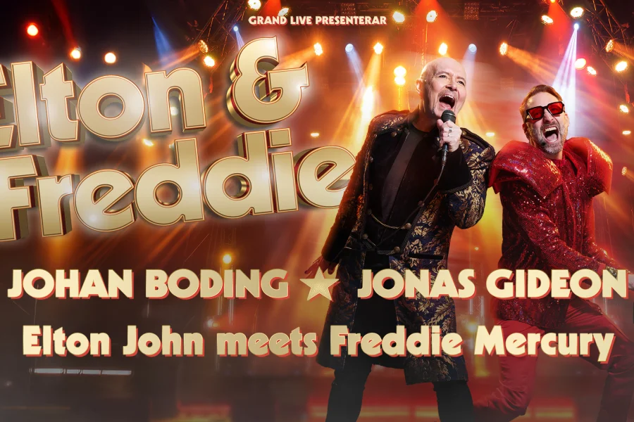 Elton John meets Freddie Mercury