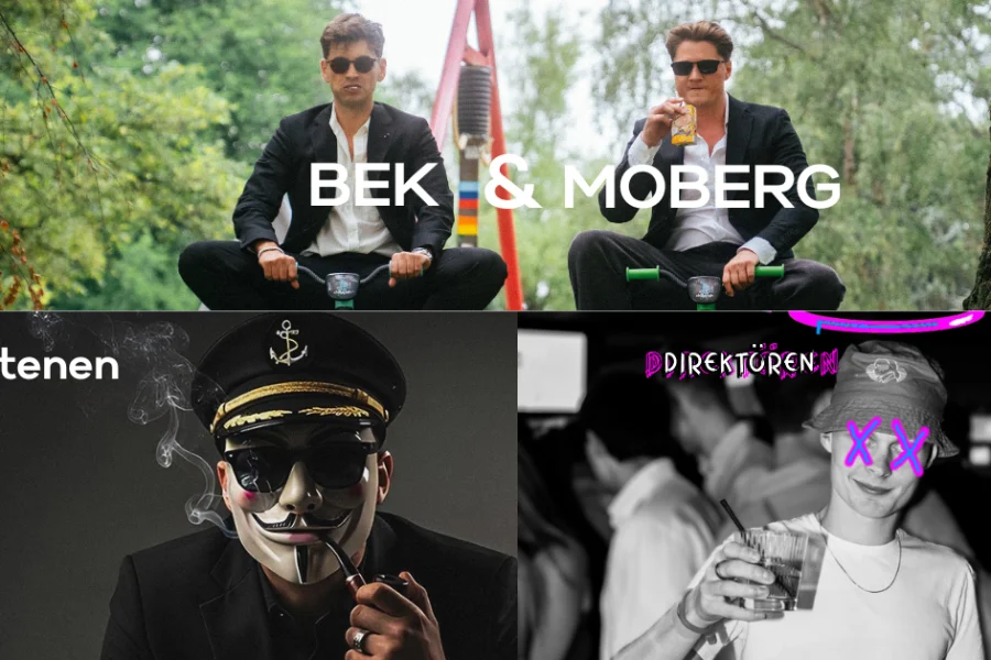 Bek & Moberg + Kaptenen + Direktören
