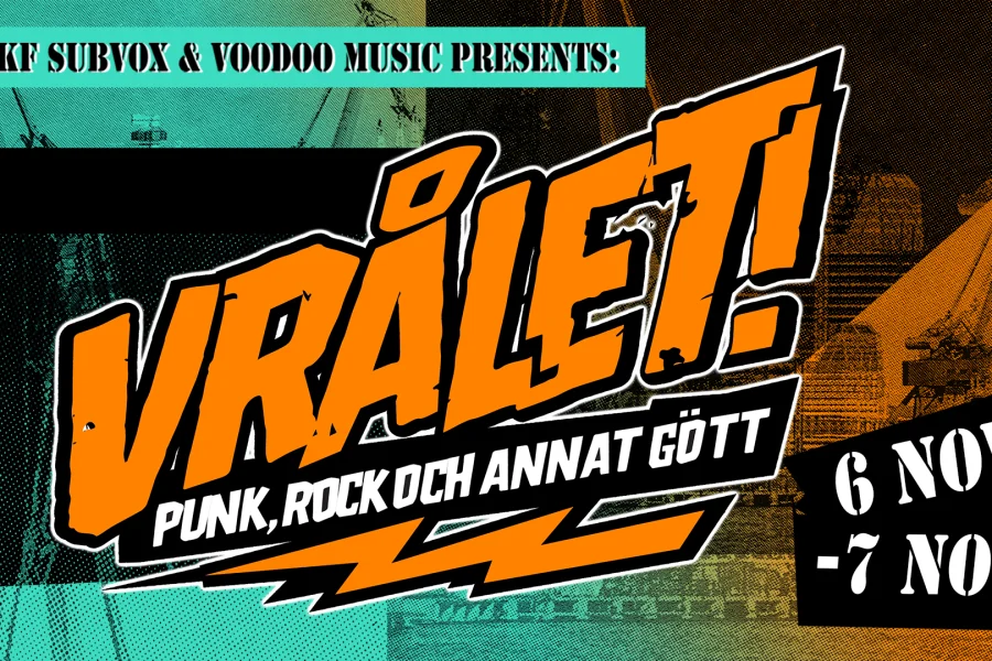 Vrålet! 2026 – Göteborgs punk- och rockfestival