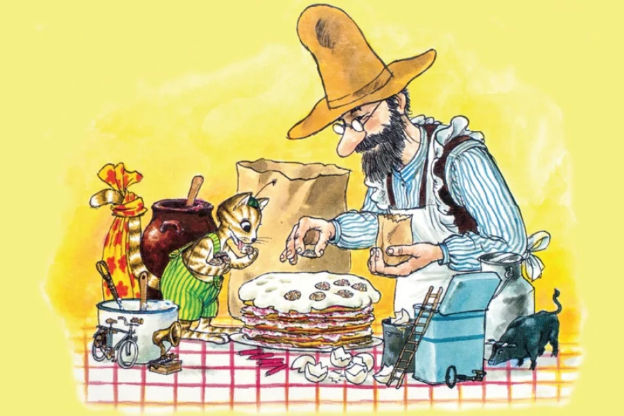 Pettson & Findus – Pannkakstårtan
