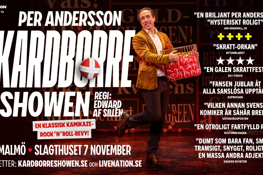 Kardborreshowen med Per Andersson