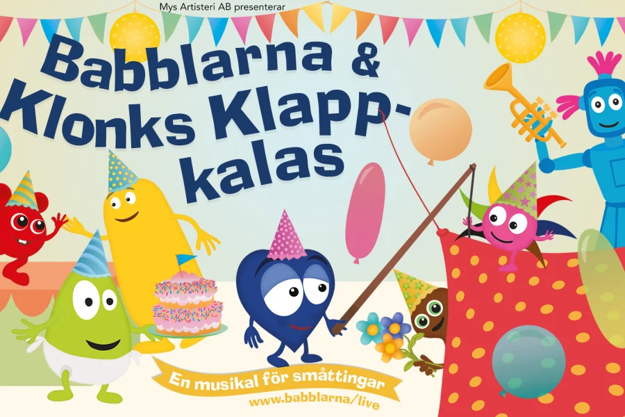 Babblarna & Klonks Klapp-kalas