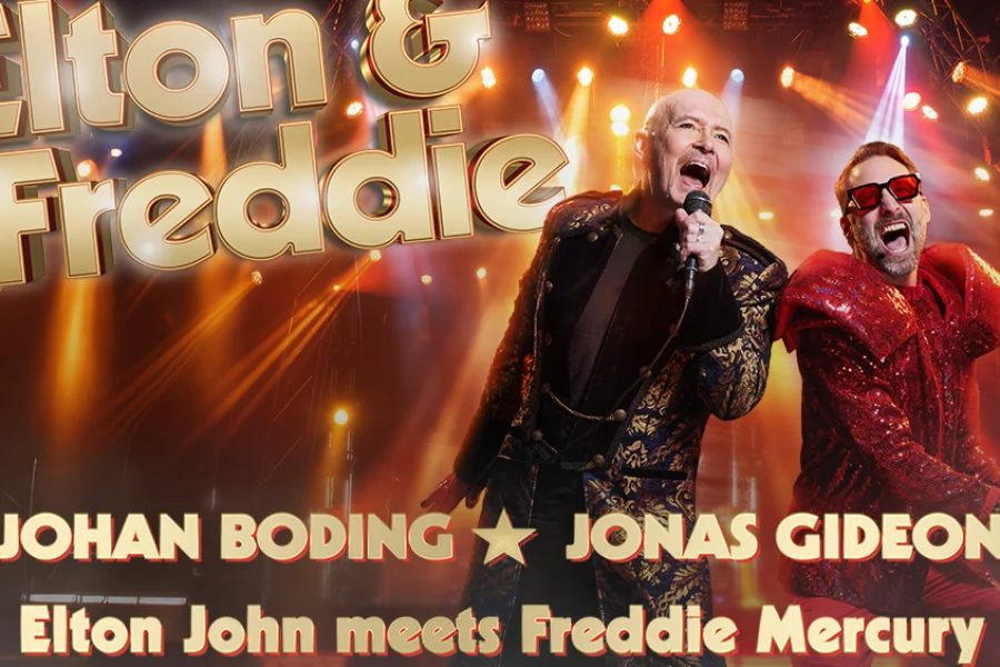 Elton John meets Freddie Mercury