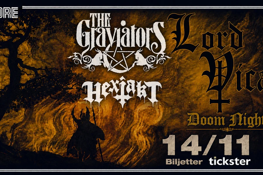 Lord Vicar + The Graviators + Hexjakt