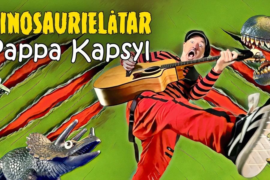 Pappa Kapsyl – Dinosaurielåtar