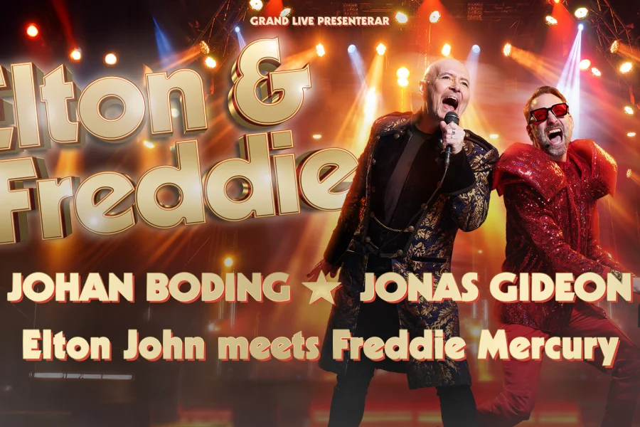Elton John meets Freddie Mercury