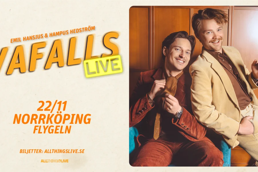 Vafalls Live med Emil Hansius & Hampus Hedström