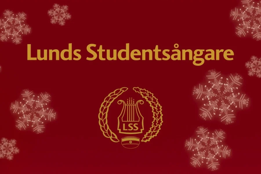 Strålande Jul med Lunds studentsångare