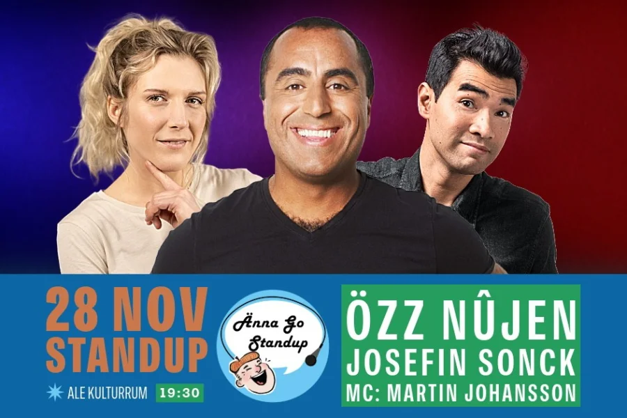 Standup Ale – Özz Nüjen + Josefin Sonck