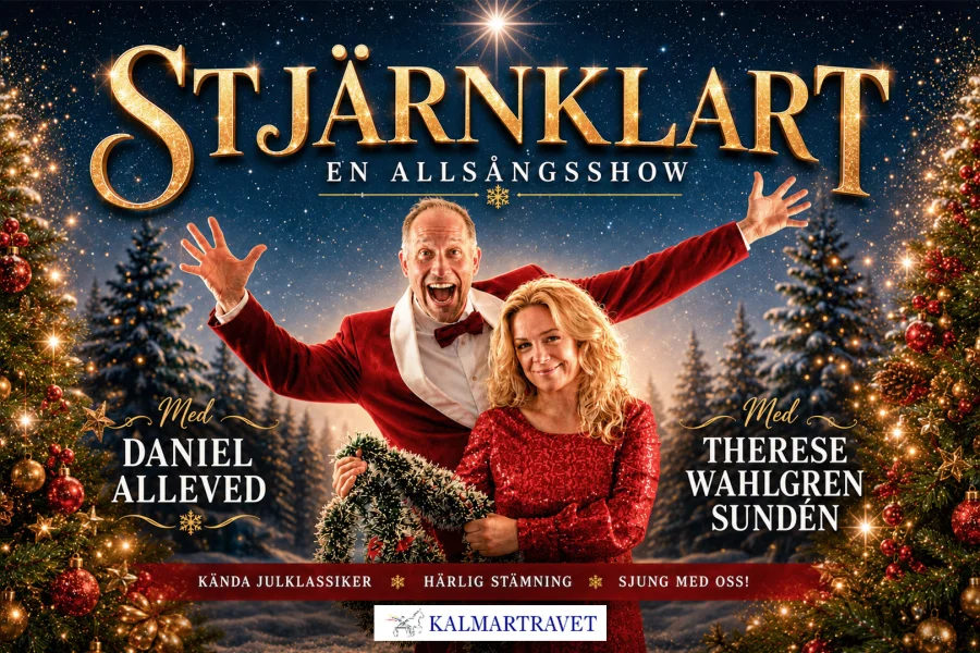 Kvällstrav & julbordshow