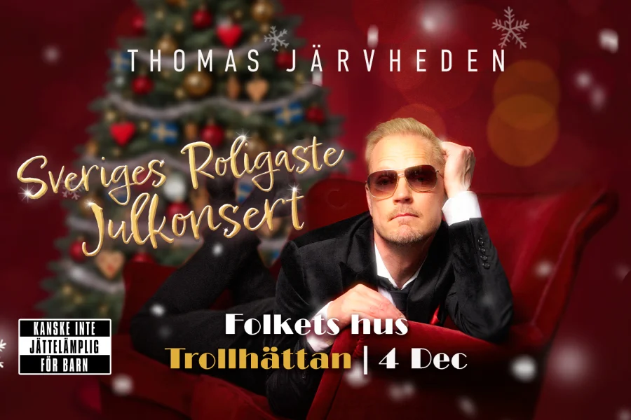 Thomas Järvheden – Sveriges roligaste julkonsert
