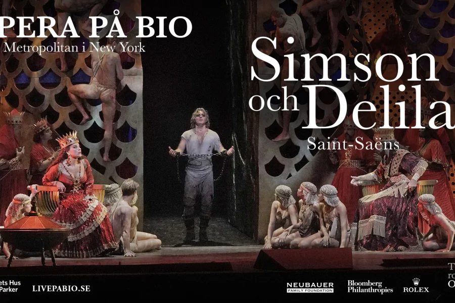 Simson och Delila – Live på bio från Metropolitan