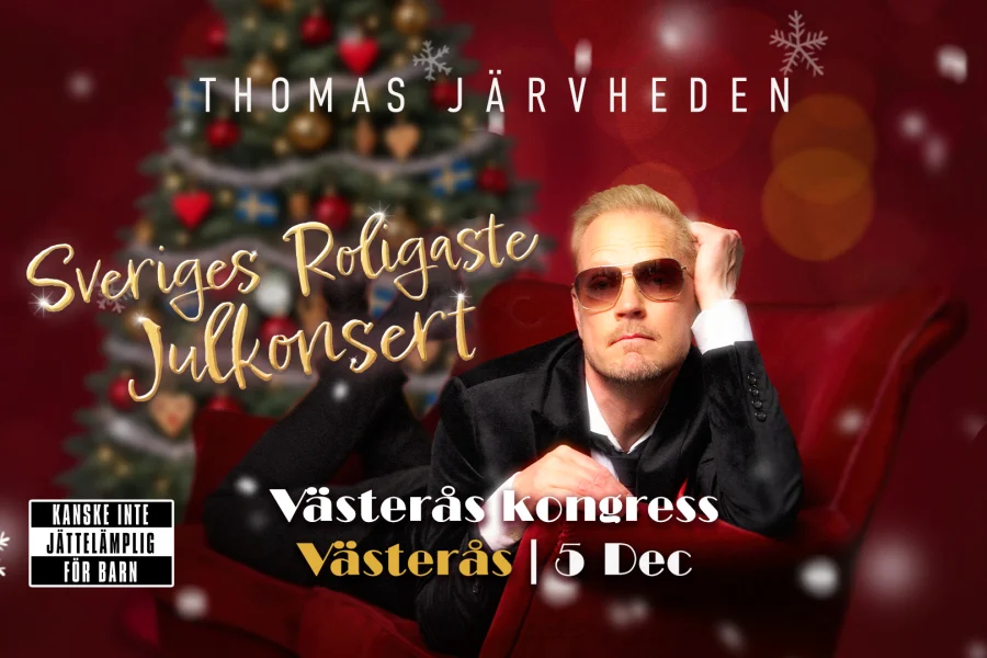 Thomas Järvheden – Sveriges roligaste julkonsert