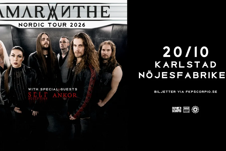 AMARANTHE + SELF DECEPTION + ANKOR