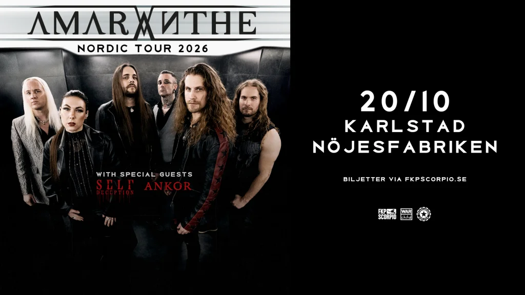 AMARANTHE + SELF DECEPTION + ANKOR