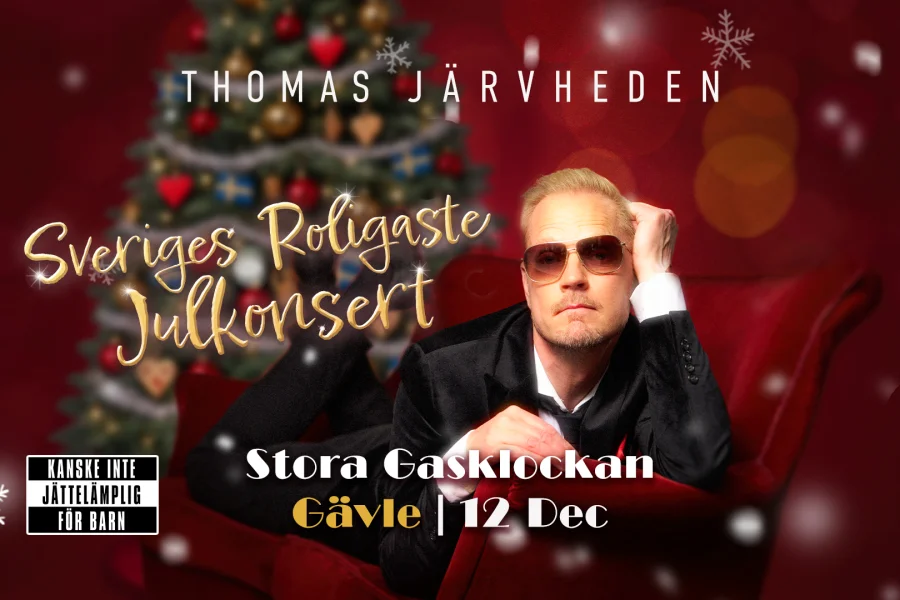 Thomas Järvheden – Sveriges roligaste julkonsert