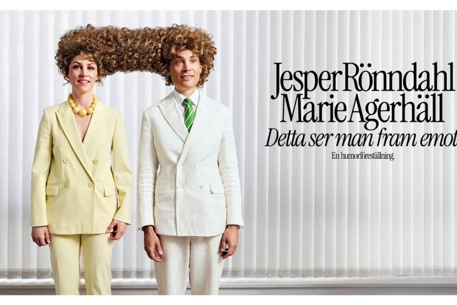 Jesper Rönndahl och Marie Agerhäll