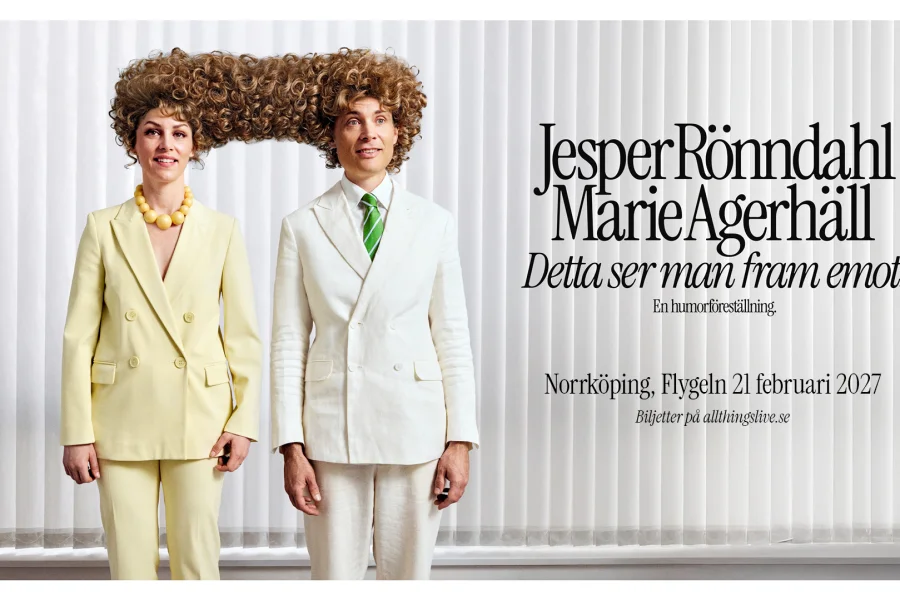 Jesper Rönndahl och Marie Agerhäll