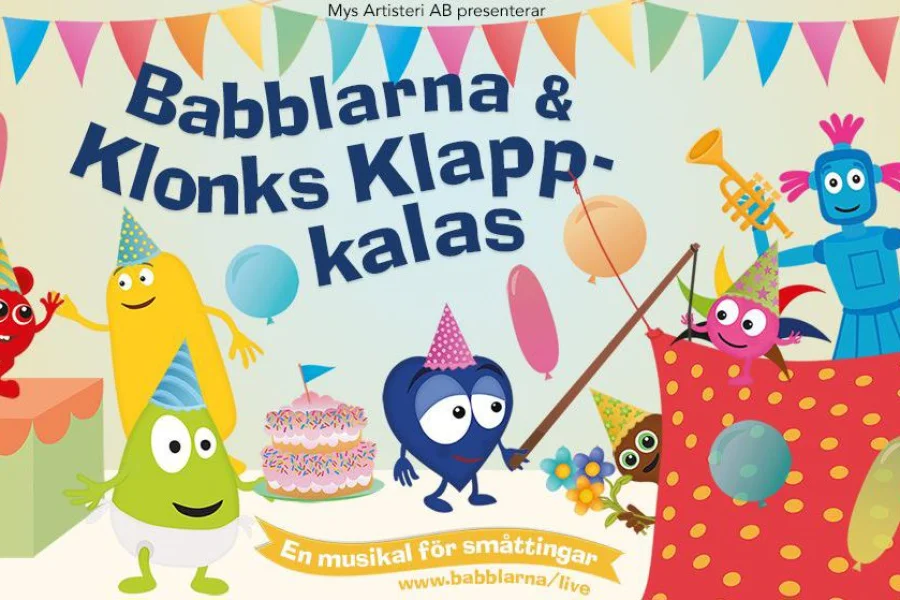 Babblarna & Klonks Klapp-kalas