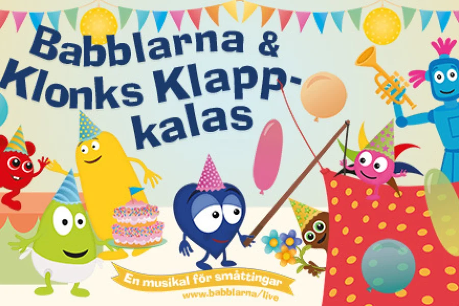 Babblarna & Klonks Klapp-kalas