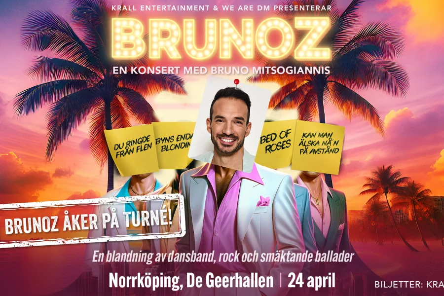 BRUNOZ – En konsert med Bruno Mitsogiannis