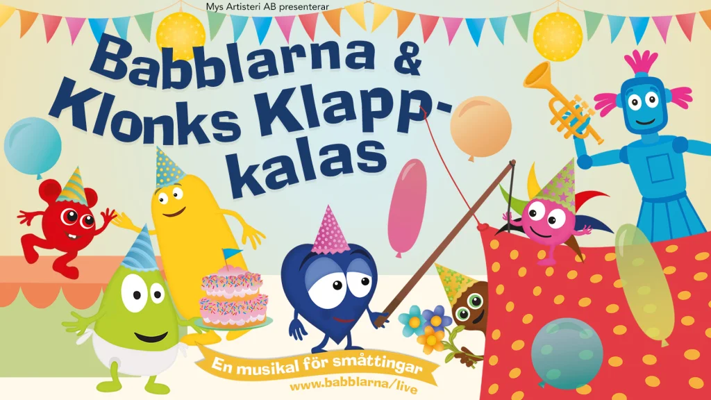 Babblarna & Klonks Klapp-kalas