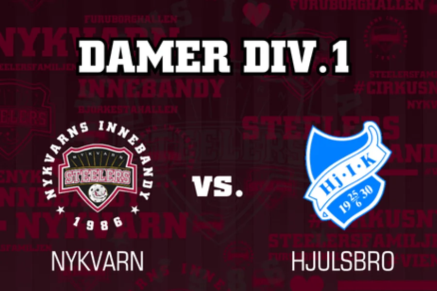 Damer division 1 – Nykvarn vs. Hjulsbro IK