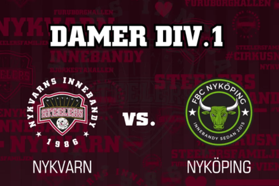 Damer Division 1 – Nykvarn vs. FBC Nyköping