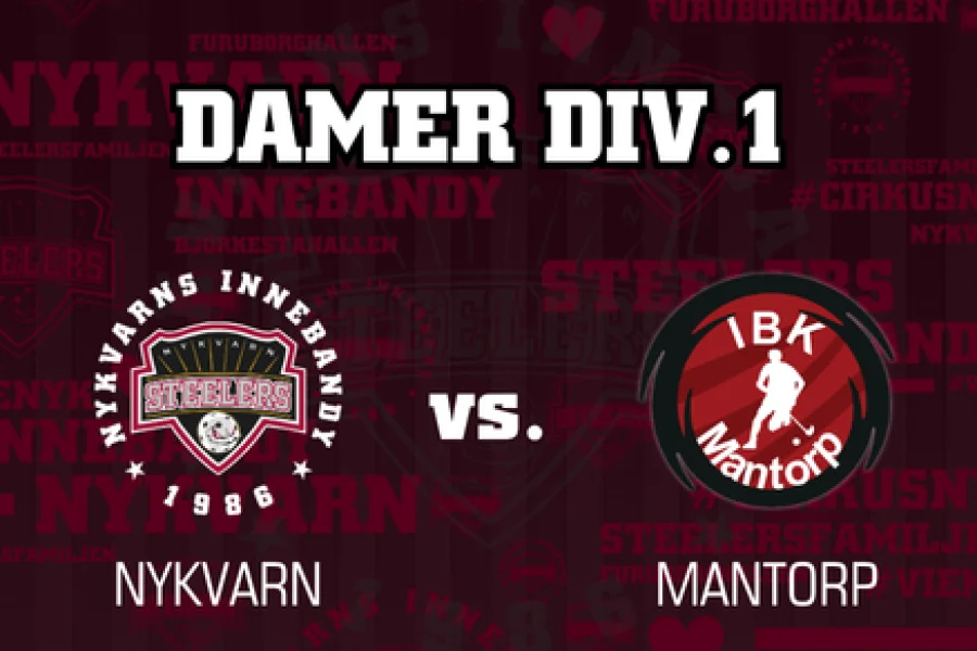 Damer Division 1 – Nykvarn vs. IBK Mantorp