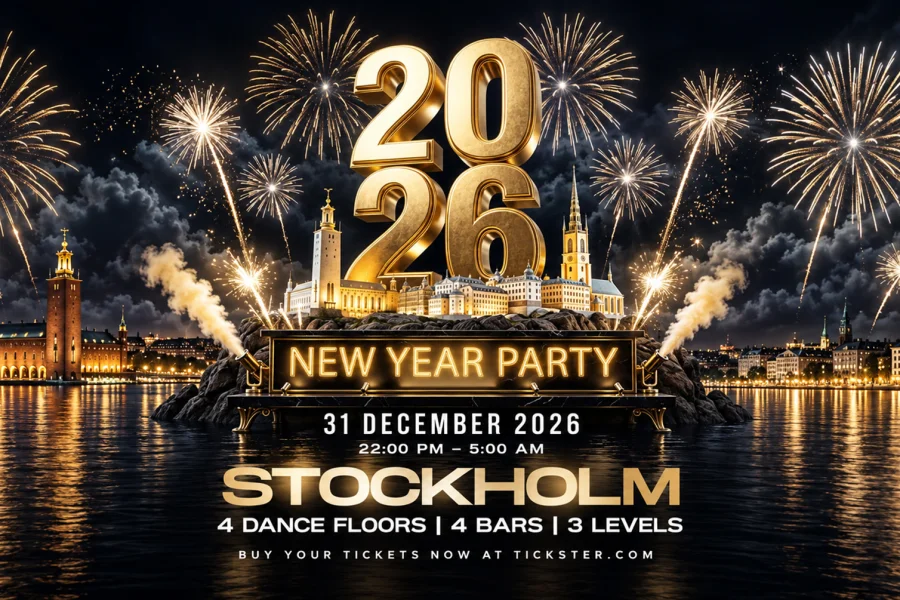 Nyårsafton 2026/2027 på Biblioteket Live